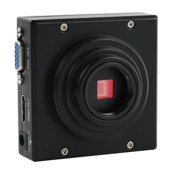 1080P 60 кадров в секунду HD HDMI VGA Промышленный цифровой видеомикроскоп Камера для хранения видеоизображений Функция измерения для ремонта печатных плат телефона