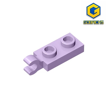 10ШТ ПЛАСТИНА Gobricks GDS-817 2X1 с вертикальным держателем совместима с детскими строительными блоками lego 63868 