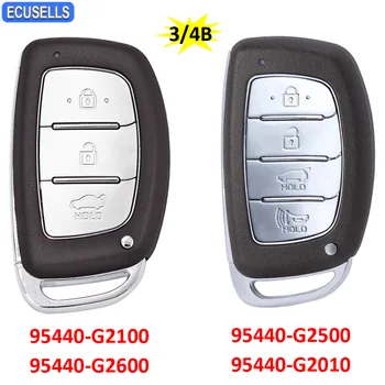 3/4B Keyless Go Smart Remote Автомобильный Ключ 433 МГц 47 Чип для Hyundai Loniq 2016-2021 95440-G2010 95440-G2500 95440-G2600 95440-G2100