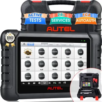 Autel MaxiCheck MX808S Диагностический Сканирующий Инструмент Двунаправленный Активный Тест 28 + Сервис FCA Autoauth ABS Прокачка MK808 MX808S Обновление
