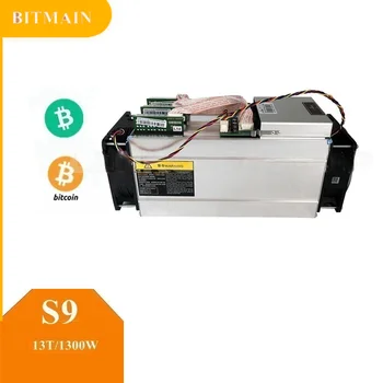 Bitmain Antminer S9 13th с Блоком питания мощностью 1300 Вт Antiminer Asic Mining BTC Miner Рекомендует Бесплатное электричество