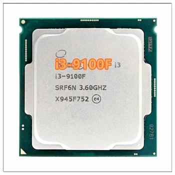 Core i3 9100F 3,6 ГГц SRF7W /SRF6N Четырехъядерный Четырехпоточный процессор 65 Вт 6M Процессор LGA 1151
