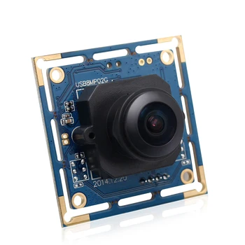ELP IMX179 8-мегапиксельный Мини-широкоугольный Модуль камеры видеонаблюдения Fisheye USB для Andorid/Linux/Windows ELP-USB8MP02G-L180