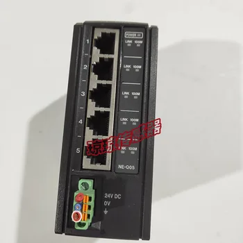 KEYENCE NE-Q05 В режиме реального времени Снял 5-портовую функцию QoS программируемого контроллера Ethernet Switch