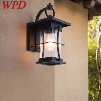 WPD Новый Наружный Настенный светильник Классические Светодиодные Бра Водонепроницаемый IP65 Декоративный Для дома Веранды Виллы