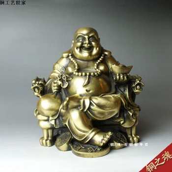 ymy---516+++ Медный трон медный трон lucky buddha instruments открывающие подарки