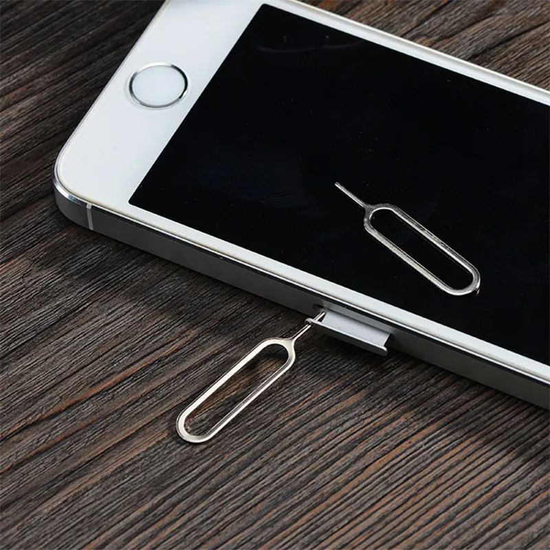 100шт Игла для удаления SIM-карты Pin-код Чехол для хранения SIM-карты для телефона Выталкивающий Инструмент Иглы для iPhone iPad SamSung Huawei Xiaomi 1