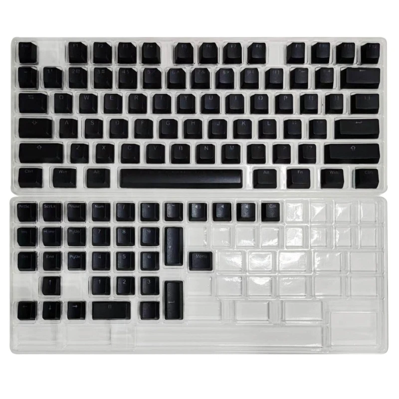 108 Клавиш PBT Keycap Set С RGB Подсветкой Для Механической Клавиатуры Cherry-MX Switches 0