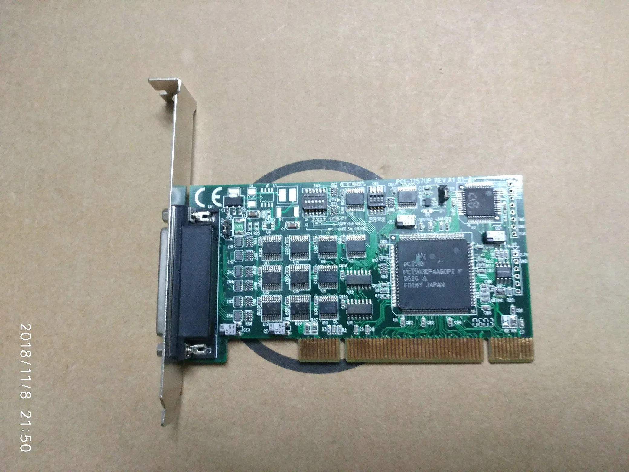 PCI-1757UP REV.A1- 24-канальная плата цифрового ввода-вывода 0