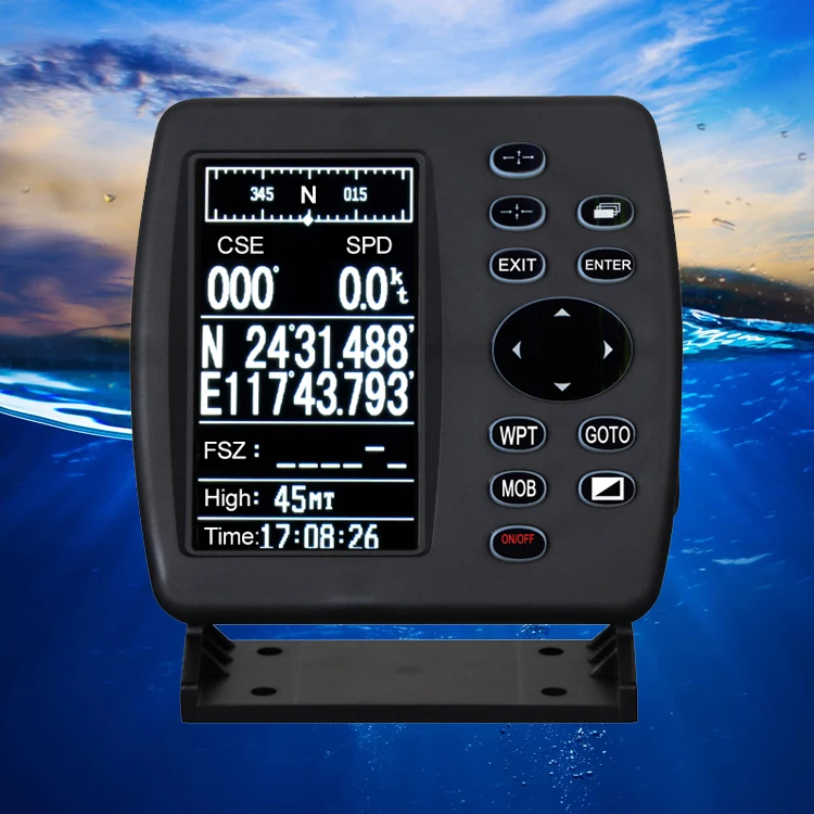 RH 4,3-дюймовый картплоттер для морской GPS-навигации на рыбацкой лодке 2