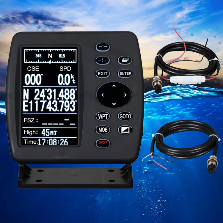 RH 4,3-дюймовый картплоттер для морской GPS-навигации на рыбацкой лодке 4