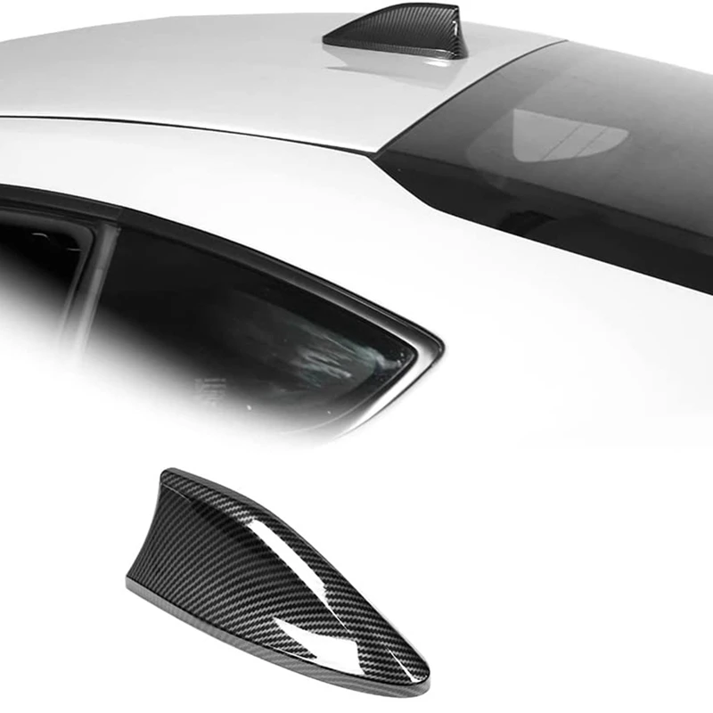 Для Toyota 86/Subaru BRZ 2022 Крыша автомобиля, наклейка на антенну в виде акульих плавников, Аксессуары для отделки -ABS Углеродное волокно 0