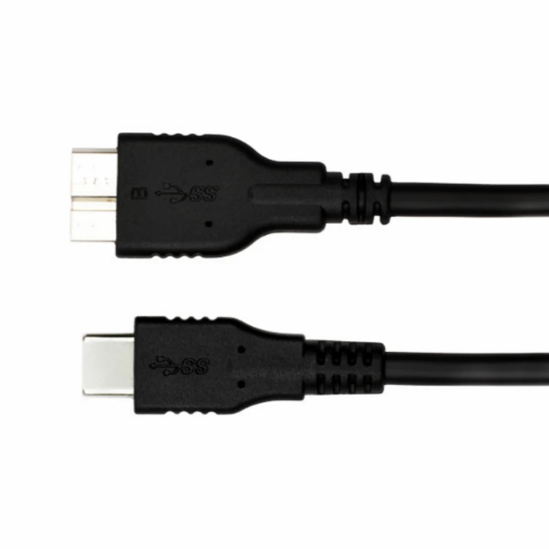 Кабельный разъем USB 3.1 Type-C-USB 3.0 Micro B длиной 0,5 м, Линия передачи данных для жесткого диска, смартфона, сотового телефона, ПК, компьютеров 2