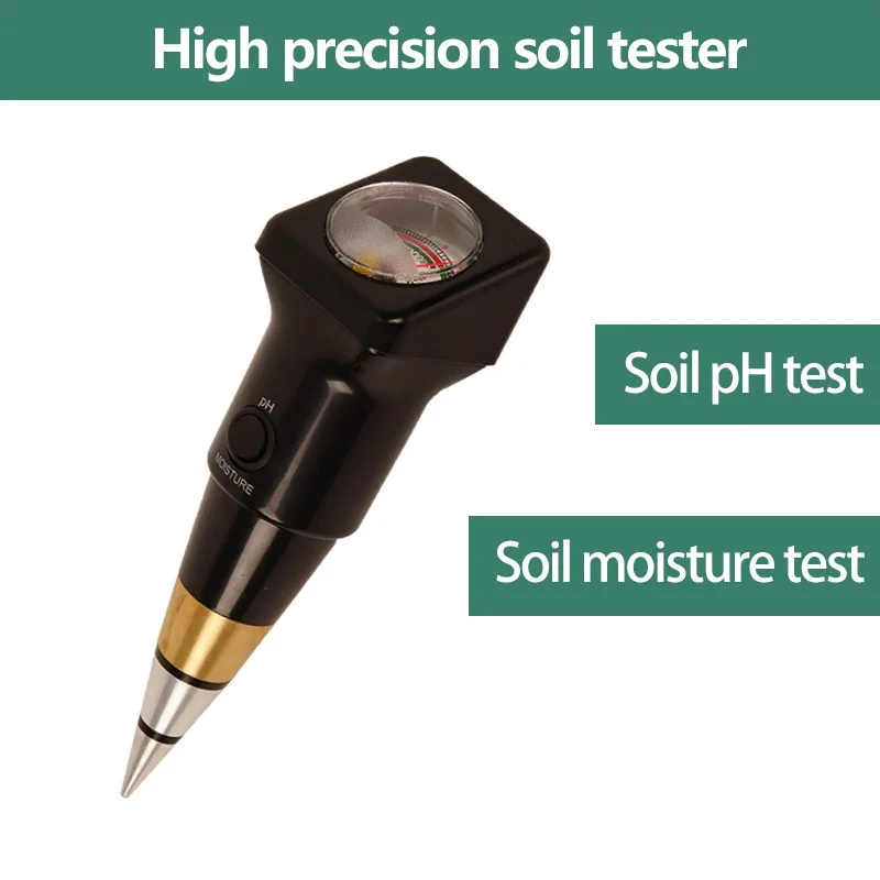 Профессиональный тестер PH почвы, тестер влажности воды в почве, тестер влажности садовых растений, цветов, инструмент для тестирования PH, цифровой тестер почвы 0