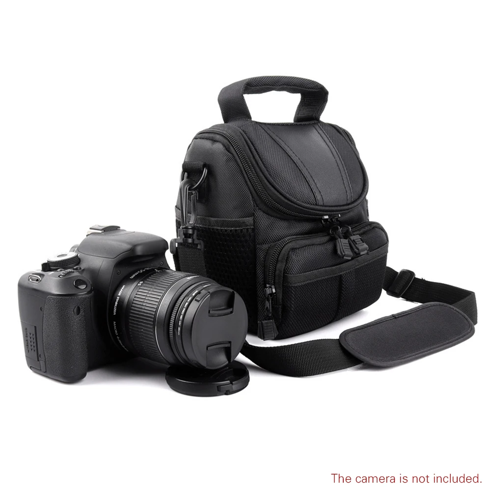 Сумка для фотоаппарата, зеркальная/DSLR сумка для гаджетов, сумка для переноски через плечо, чехол для аксессуаров для фотосъемки, водонепроницаемый противоударный чехол 0