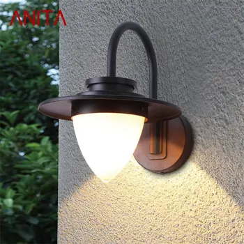 · Наружный настенный светильник ANITA, классические бра, Водонепроницаемая домашняя светодиодная лампа IP65 для виллы на крыльце