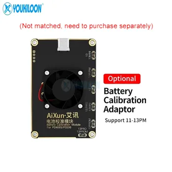 Адаптер для калибровки аккумулятора Aixun P2408S со Встроенным Охлаждающим Вентилятором для lPhone с 11 до 13 часов Тест Цикла зарядки и разряда аккумулятора