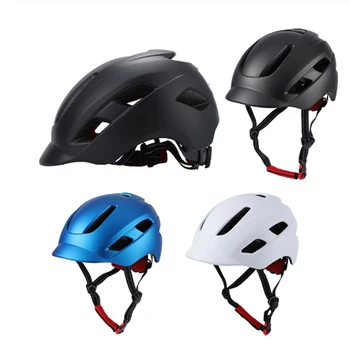 Велосипедный шлем с подсветкой Smart USB Перезаряжаемый Легкий шлем Цельный Литой Дорожный шлем для горного велосипеда