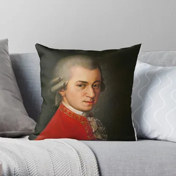 Вольфганг Амадей Моцарт, наволочки для детских подушек, наволочки для диванов в клетку, чехлы для диванных подушек