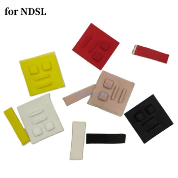 Для Nintendo DS Lite Дополнительная крышка для винтовых ножек для игровой консоли NDSL Резиновая накладка для винтовых ножек