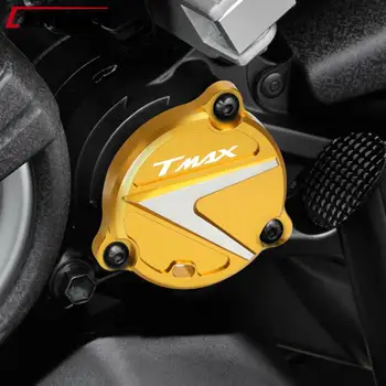 Для YAMAHA TMAX 530 TMAX560 2012 2013 2014 2015 2016-2019 Защитная крышка двигателя и откидной клапан Аксессуары для мотоциклов