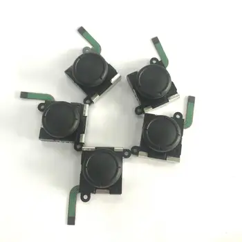 Замена джойстика с 3D-аналоговым сенсором 10ШТ, совместимая с контроллером Nintend Switch Joycon Controller для Nintendo