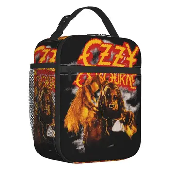 Изготовленная на заказ сумка для ланча Prince Of DarknessOzzy Osbourne, женская сумка-холодильник, теплый ланч-бокс для рок-группы Heavy Metal, для офиса для взрослых