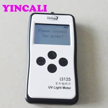 Измеритель Ультрафиолетового Излучения Mutiple Probe LS125 Тестирует Ультрафиолетовую Мощность UV Intensity Energy для 365nm 395nm UVA LED UVB UVC