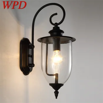 Классические наружные настенные светильники WPD LED Light Водонепроницаемые IP65 Бра Для украшения дома, веранды, Виллы