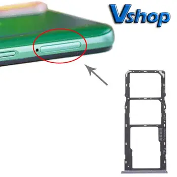 Лоток для SIM-карт + Лоток для Карт Micro SD для OPPO Realme 6i /Realme Narzo 10 Запасные Части для Гнезда SIM-карты Мобильного телефона