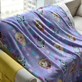 Мультфильм Диснея Микки Маус и Минни, Мягкое фланелевое одеяло для девочек, детский подарок на кровать, диван, Диван 95x125 см