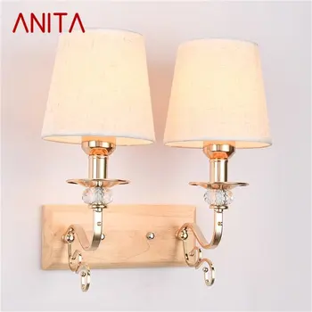 Настенные светильники ANITA Современные роскошные внутренние светодиодные бра Для домашнего коридора