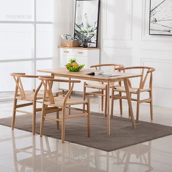Обеденные стулья в скандинавском стиле со спинкой, минималистичный современный обеденный стул для ресторана, мебель для ресторана, обеденный стул с мягкой подушкой для дома