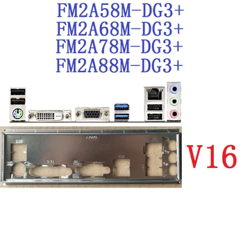 Оригинал для ASRock FM2A58M-DG3 +, FM2A68M-DG3 +, FM2A78M-DG3 +, FM2A88M-DG3 + Задняя панель экрана ввода-вывода Кронштейн для задней панели