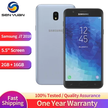 Оригинальный Samsung Galaxy J7 2018 J737 4G мобильный телефон 5,5 