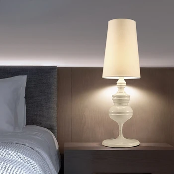 Прикроватная тумбочка, белая простая креативная спальня, прикроватный тумбочка, роскошная настольная лампа для гостиной, кабинета