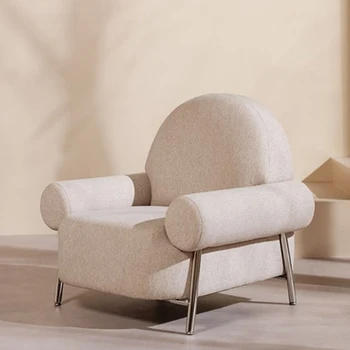 Расслабляющее кресло для тщеславия, дизайн пола для гостиной, кресло для чтения с ножками, мягкая удобная модная мебель для салона Fauteuil, гостиная