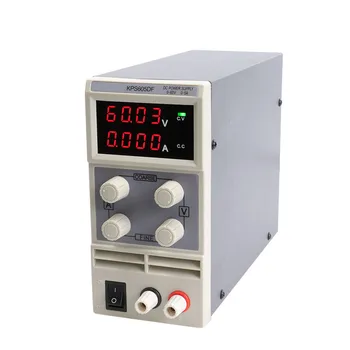 Стабилизированный источник питания постоянного тока KPS-605DF лабораторный импульсный источник питания 0-60V 0-5A 110V 220V регулируемый