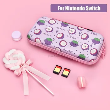 Сумка для хранения игровой консоли для Nintendo Switch, водонепроницаемый чехол для переноски, переносная сумка с ремешком, игровые аксессуары