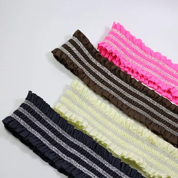 Цветные кружевные резинки для одежды 50 мм Эластичная лента Аксессуары для шитья своими руками резинка резинки для подгонки