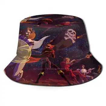 Японская Космическая Шляпа-Ведро Солнцезащитные Шляпы Space Heros Vintage Ulysses 31 31 Джейс Колесный Световой Меч Harlock Albator Ulysse